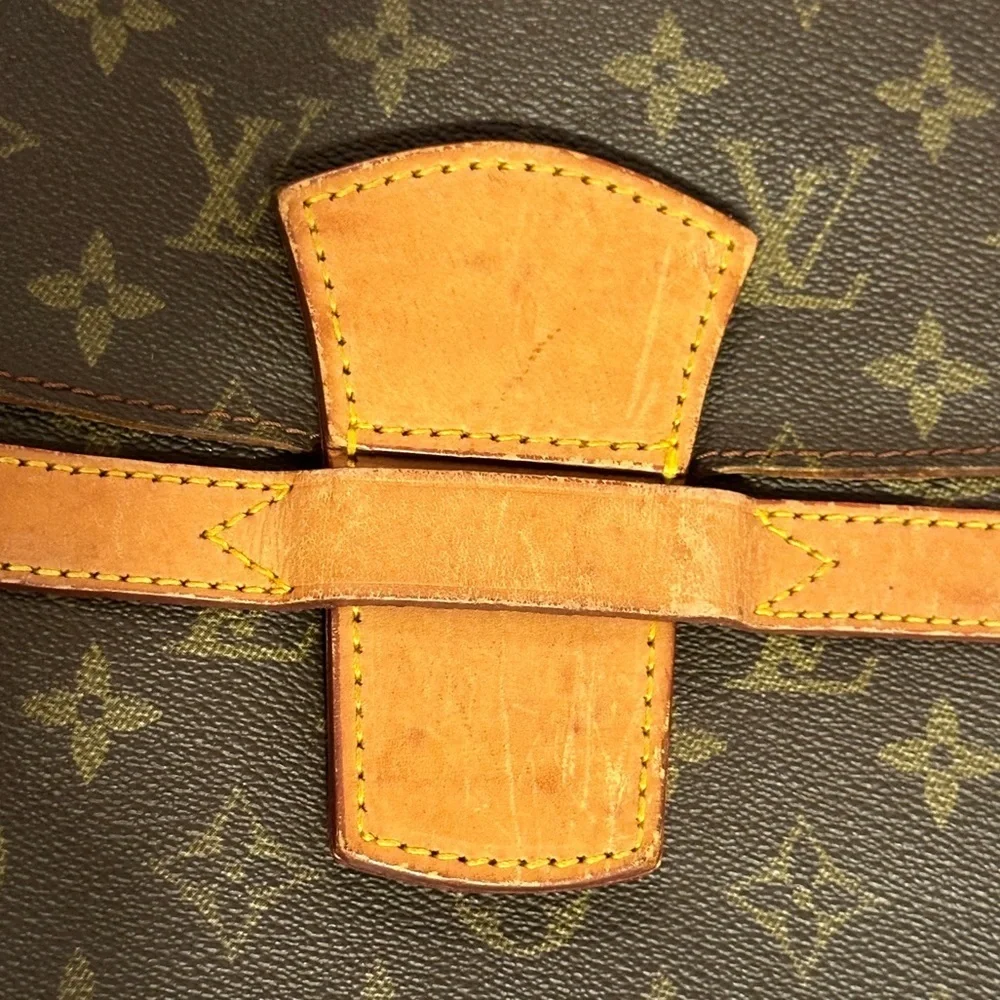 Louis Vuitton Ministre Porte Monogram Vintage Portfolio Document Briefcase RARE!